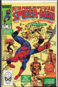 The Spectacular Spider-Man #83 (1983) Spider-Man