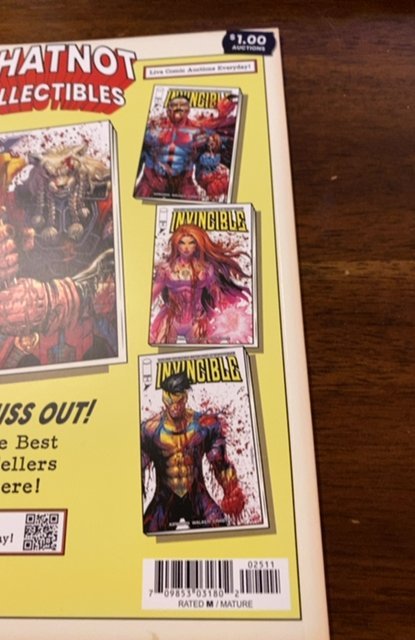 Skybound X #25 (2022)Battle Beast cover ottley/Kirkham