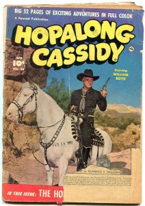 Hopalong Cassidy--#54--1951--COMIC BOOK--Fawcett--FR