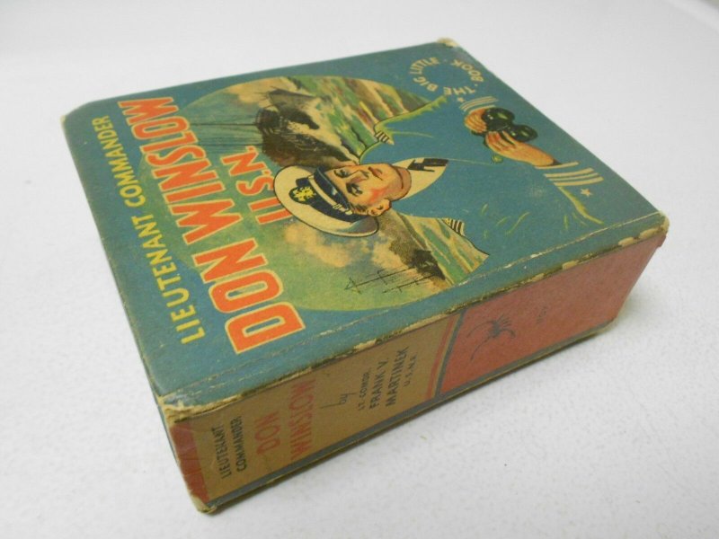 1935 DON WINSLOW USN Lieutenant Commander BIG LITTLE BOOK Whitman FN- 5.5