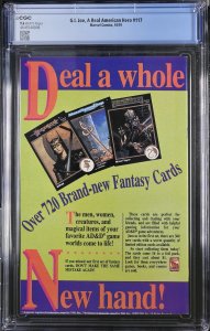 G.I. Joe, A Real American Hero #117 (10/91) Graded CGC 9.6