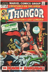 Creatures on the Loose #22 (1973) Thongor