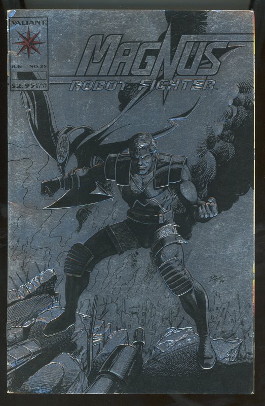 Magnus Robot Fighter #25 Signature Series Cover (1993) Magnus, Robot Fighter