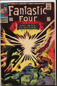 Fantastic Four #53 (1966) Fantastic Four [Key Issue]