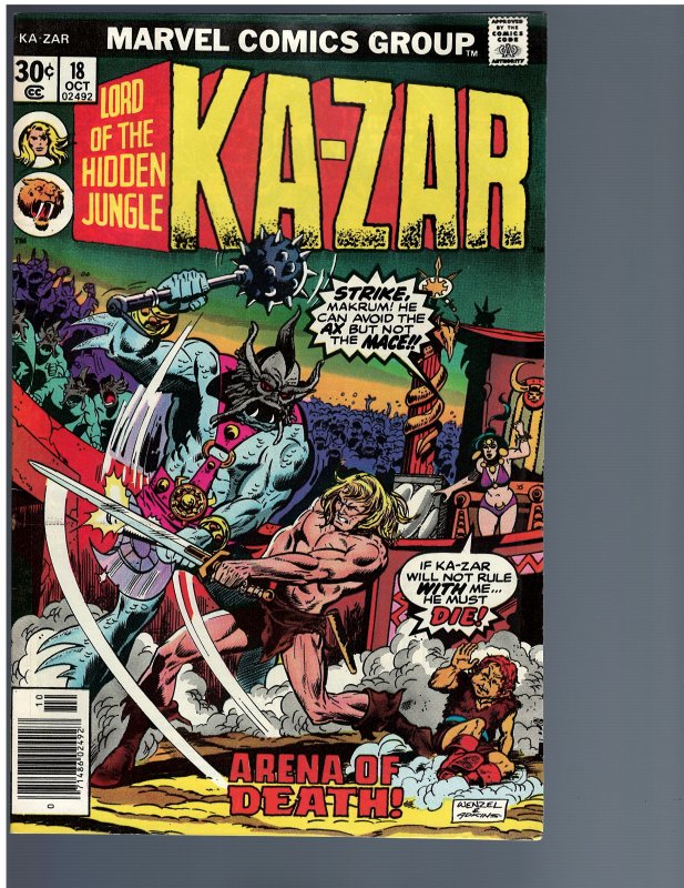 Ka-Zar #18 (1976)