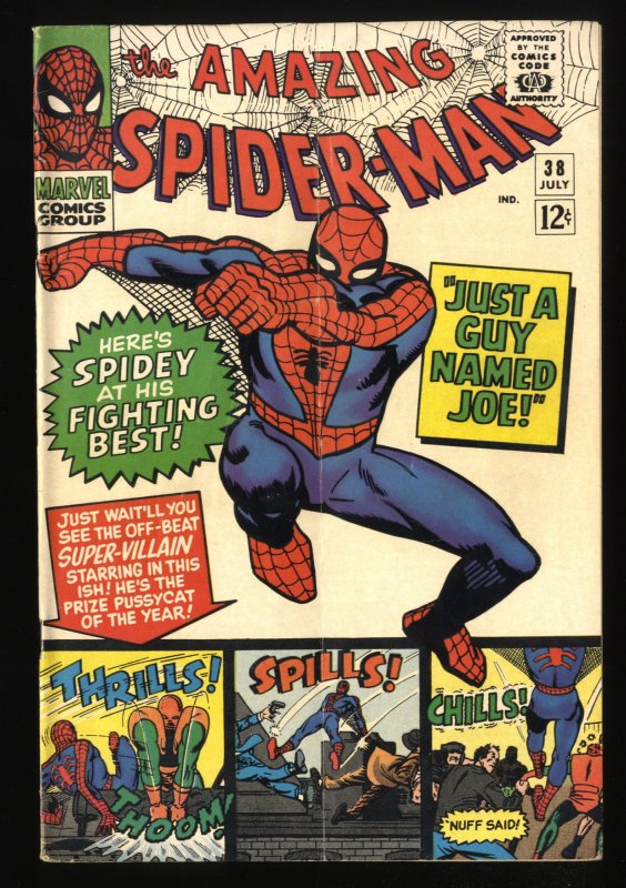 Amazing Spider-Man #38 VG/FN 5.0 Marvel Comics Spiderman