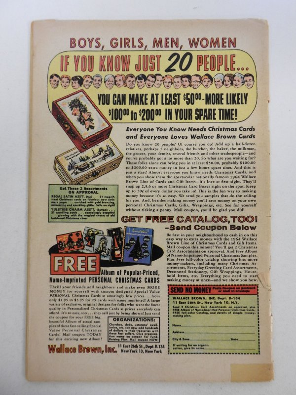 Strange Tales #125 (1964) Subby vs The Thing and Torch! VG- Condition!