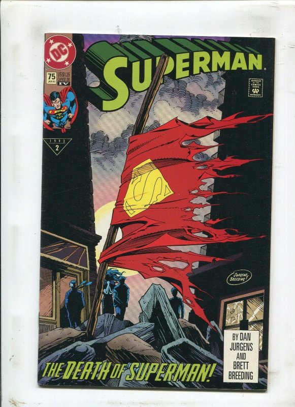 SUPERMAN #75 - 4TH PRINTING! - (FN/VF) 1993