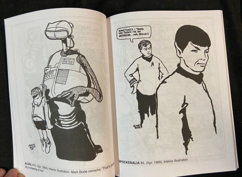 VAUGHN BODE RARE AND WELL DONE SKETCHBOOK VF