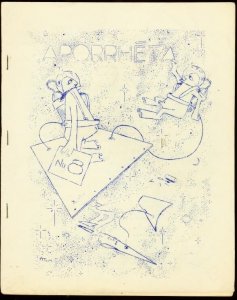 APORRHETA 1959 #8-GEORGE METZGER LETTER-FANZINE FN