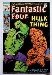 Fantastic Four #112 (1971) Fantastic Four