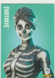 Fortnite Skull Ranger 196 Rare Outfit Panini 2019 trading card series 1