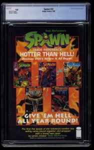 Spawn #33 CGC NM 9.4 White Pages