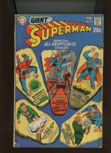 (1970) Superman #227 - BRONZE AGE! GIANT ANNUAL! (2.0)
