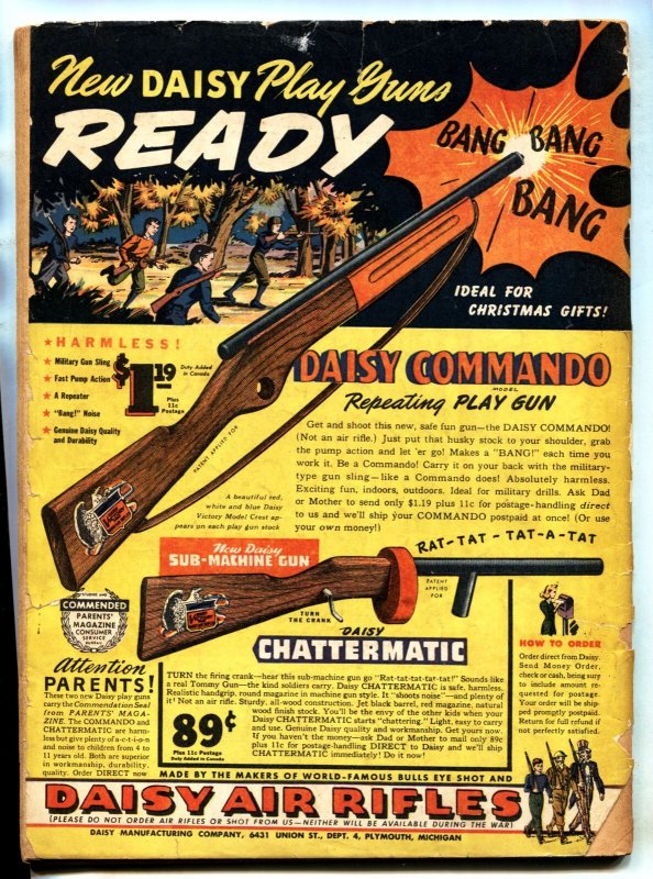 True Comics #31 1943-Parents-Red Grange-The Galloping Ghost-Nazis-WWII-Major Gen