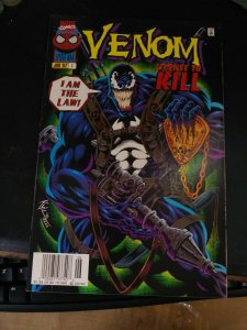 VENOM- LICENSE TO KILL   #1   1997 marvel  MINI SERIES + EDDIE BROCK SPIDER MAN