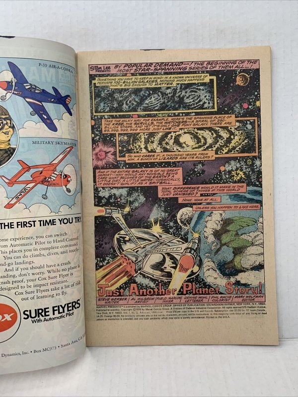 Marvel Presents 3 Guardians Of The Galaxy