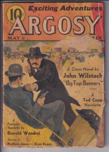 ARGOSY WEEKLY V264N1 (05/02/1936) Complete, tanning to white, supple pages.