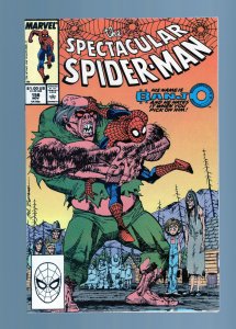 Spectacular Spider-Man #156 - Sal Buscema Cover Art. BanjO App. (9.2) 1989