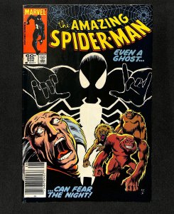 Amazing Spider-Man #255 Newsstand Variant