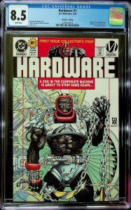 Hardware #1 Collector's Ed. (1993) - CGC 8.5-Cert#4258145014-with bag & ...