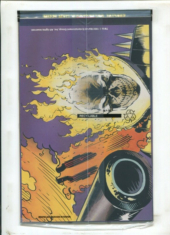 Ghost Rider #31 - Printer Error - Direct Edition (9.2OB) 1992 