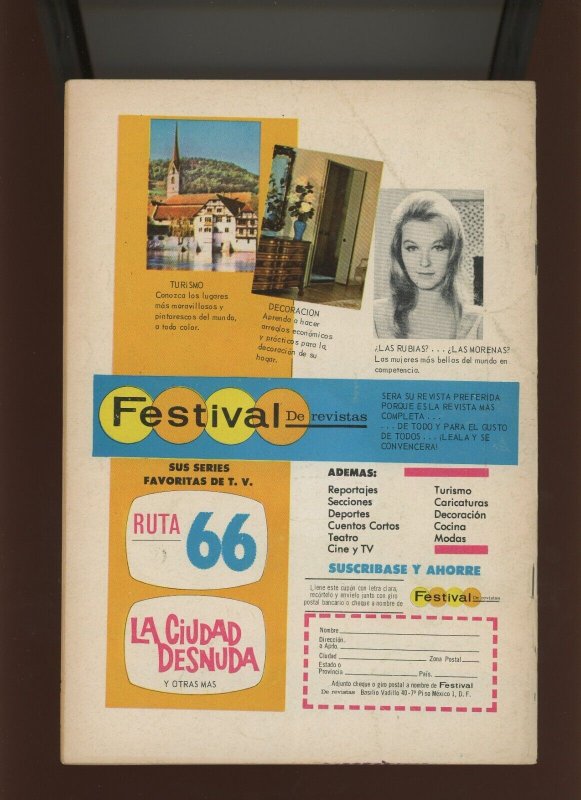 El Piloto Fantasma #15 - Mexican Blackhawk #15 - 1965 (Grade 6.0)
