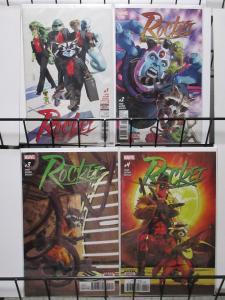 Rocket (Marvel 2017) #1-4 Racoon Guardian of Galaxy Heist with New Crew