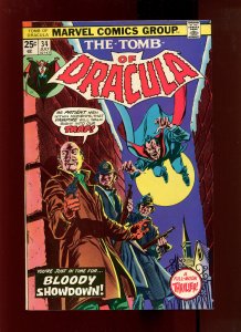 TOMB OF DRACULA #34 - J. JONAH MVS  (7.0) 1975