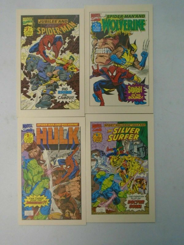 Spider-Man Drakes Cakes Mini Comics set:#1-4 NM (1993)