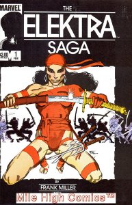 ELEKTRA SAGA (1984 Series) #1 Very Good Comics Book