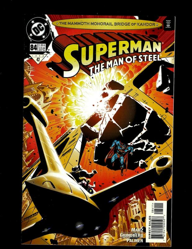 Lot of 12 Superman DC Comic Books #74 75 76 77 78 79 80 81 82 83 84 85 J406 