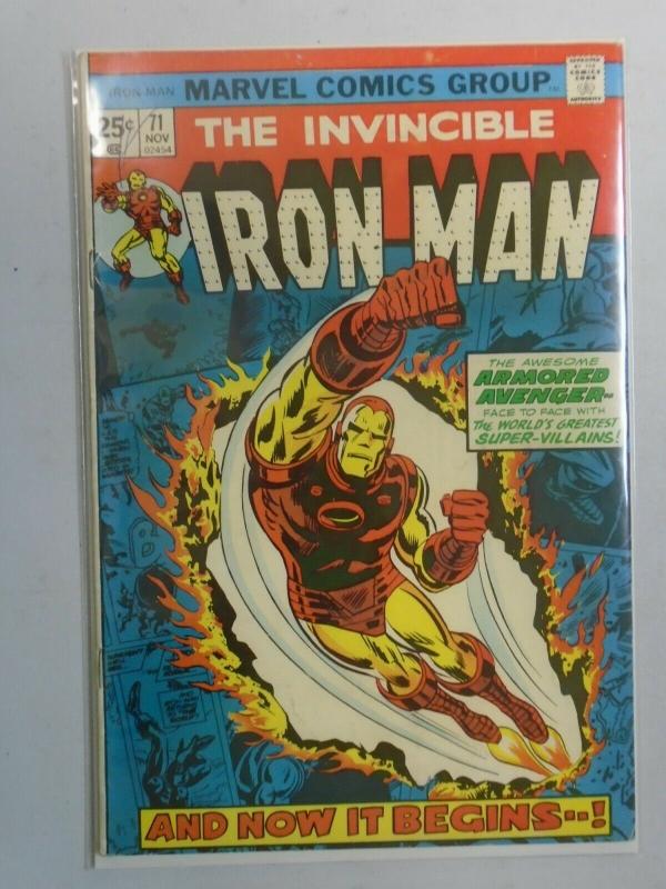 Iron Man #71 (1974 1st Series) 6.0/FN