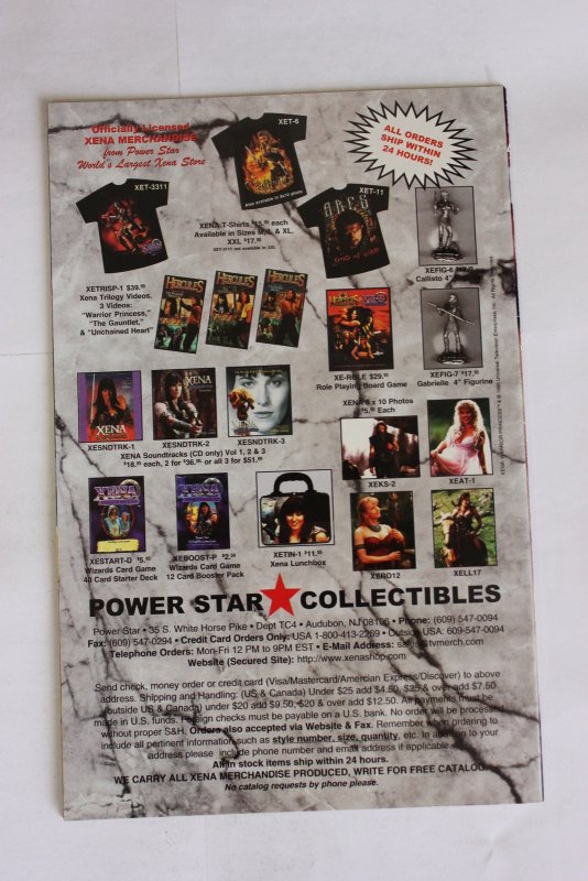 Xena: Warrior Princess: And The Original Olympics #3 (1998) Xena VF