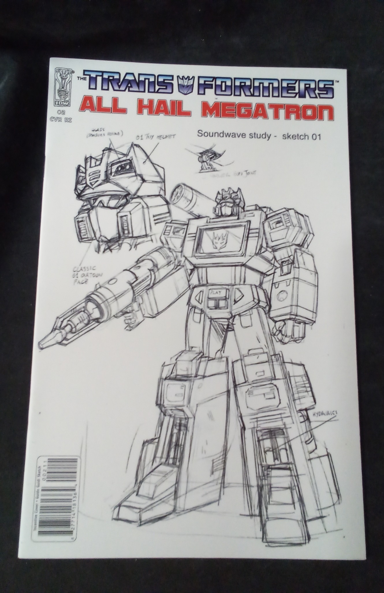 g1 megatron drawing