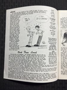1983 IT'S A FANZINE Comics Fanzine #20 FN+ 6.5 Devil-Slayer & Katy Keene Covers