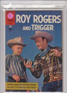 ROY ROGERS and TRIGGER V1 #141 1961  TREACHEROUS WITCH DOCTOR