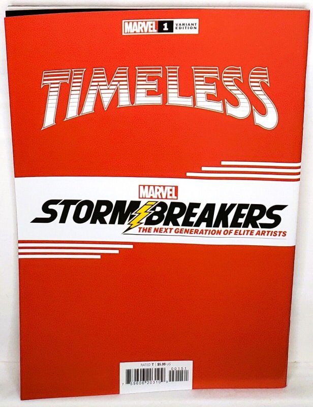 TIMELESS #1 Kang the Conqueror R B Silva Stormbreakers Variant Cover E MCU