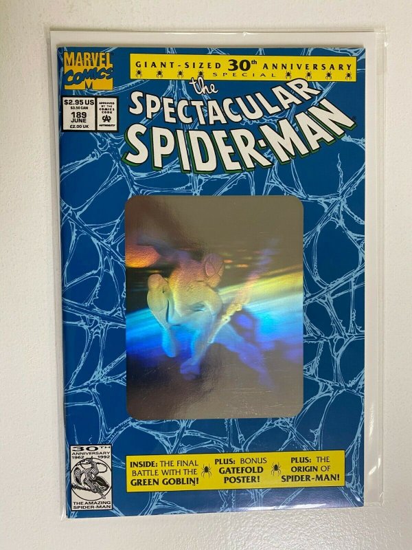 Spectacular Spider-Man #189 direct edition 6.0 FN (1992) 