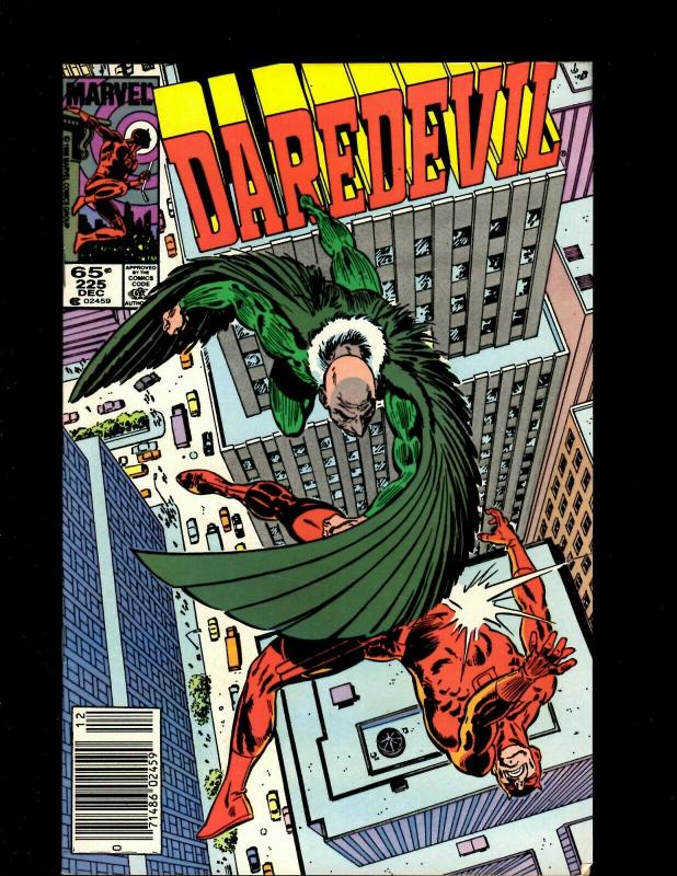 10 Daredevil Marvel Comic Books #221 223 224 225 226 227 228 229 230 231 HY2