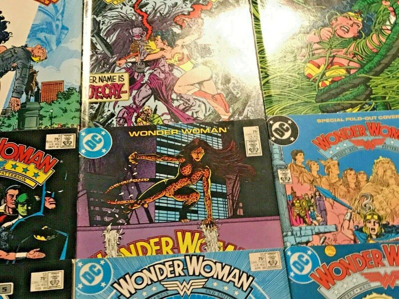 WONDER WOMAN#1-26 VF LOT 1987 (20 BOOKS) GEORGE PEREZ DC COMICS