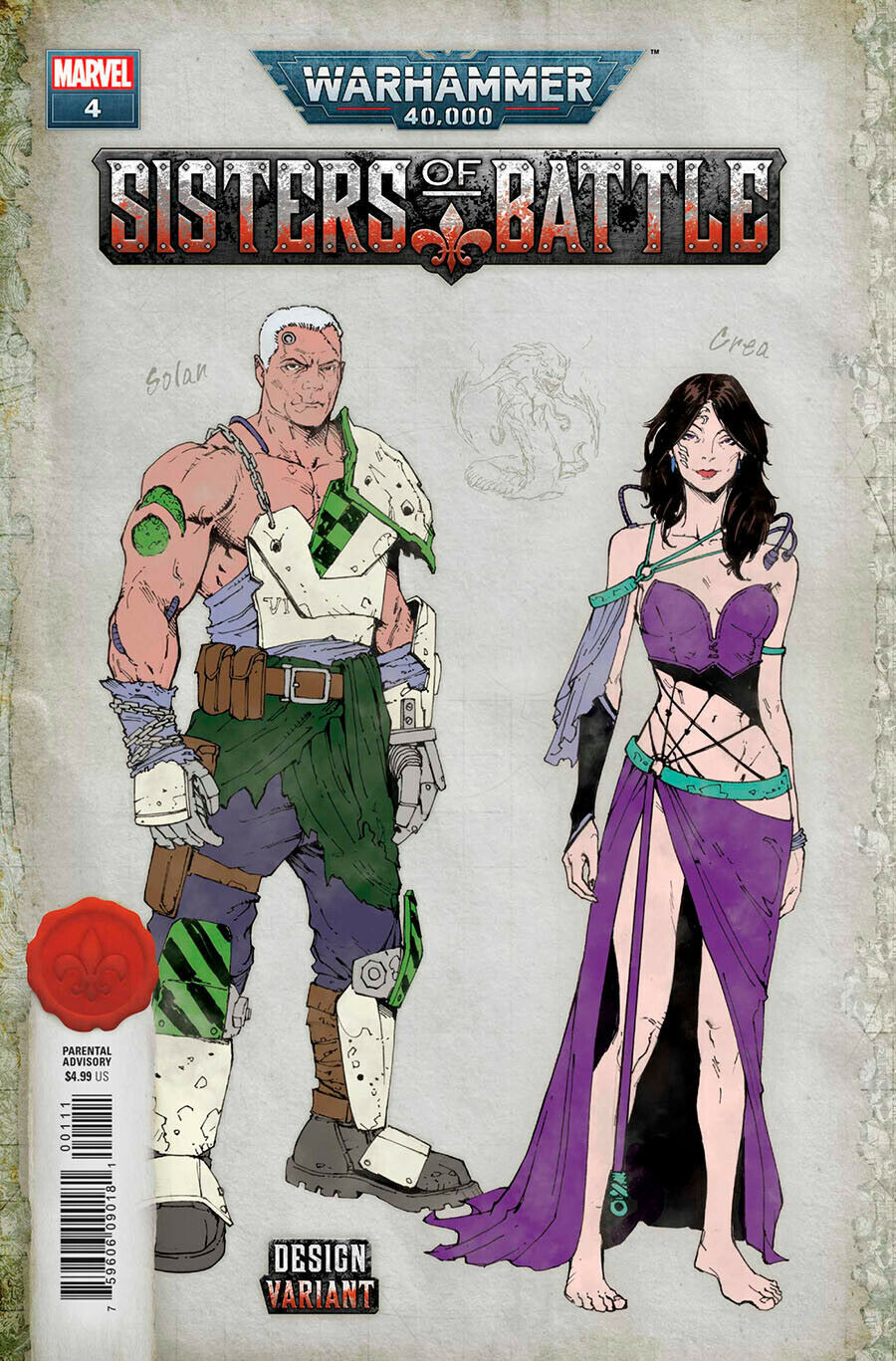 Warhammer 40K: Sisters of Battle #4A VF/NM; Marvel | 1:10 variant Design - we co | Comic Books - Modern Age, Marvel / HipComic Warhammer 40K: Sisters of Battle #4A VF/NM; Marvel | 1:10 variant Design - we co | Comic Books - Modern Age, Marvel / HipComic