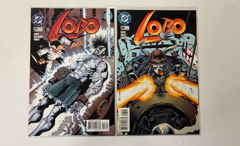 5 Lobo DC Comics Books #25 26 27 28 29 Grant 60 JW15