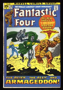 Fantastic Four #116 FN+ 6.5 Doctor Doom!