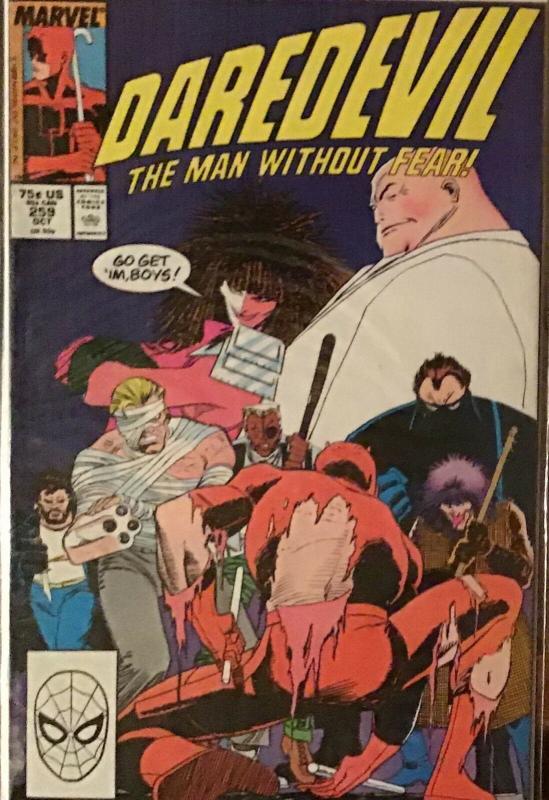 DAREDEVIL MARVEL #259-264 VF NM SATISFACTION GUARANTEED 