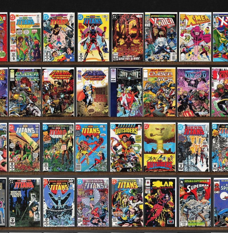 Huge Lot 150+ Comics with The Outsiders, Starman, X-Men 2099 & More!