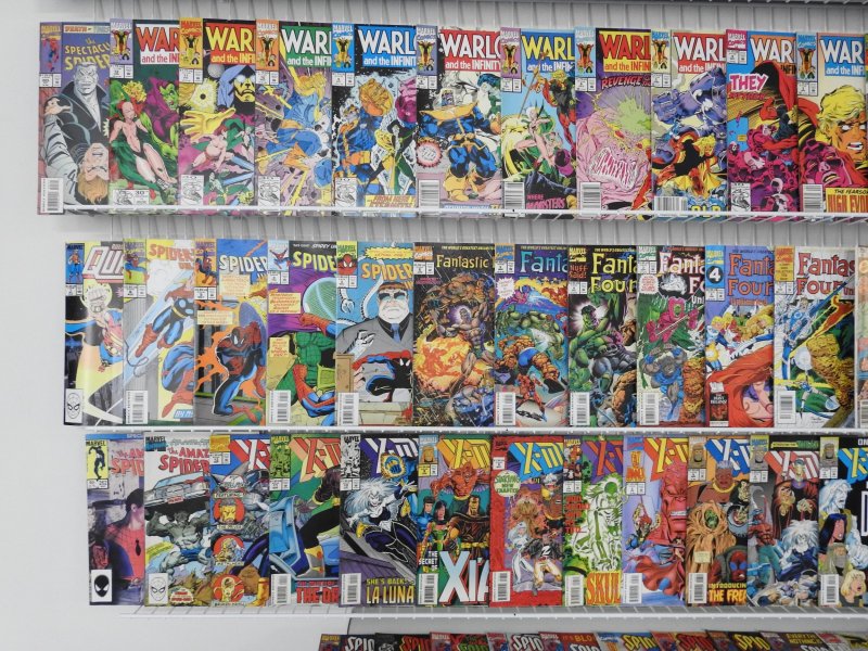 Huge Lot 190+ Comics W/ Spider-Man, Iron Man, Infinity War, +More! Avg FN+ Cond!