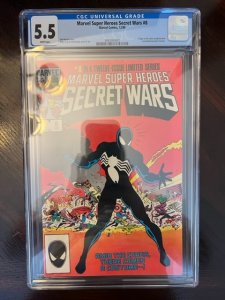Marvel Super Heroes Secret Wars #8 (1984) - CGC 5.5 - 1st Alien Symbiote