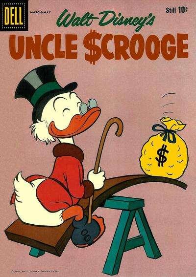 Uncle Scrooge #29, VG- (Stock photo)