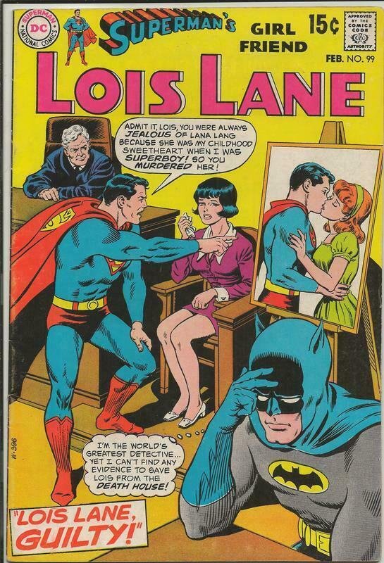 Superman's Girlfriend Lois Lane #99 ORIGINAL Vintage 1970 DC Comics Batman